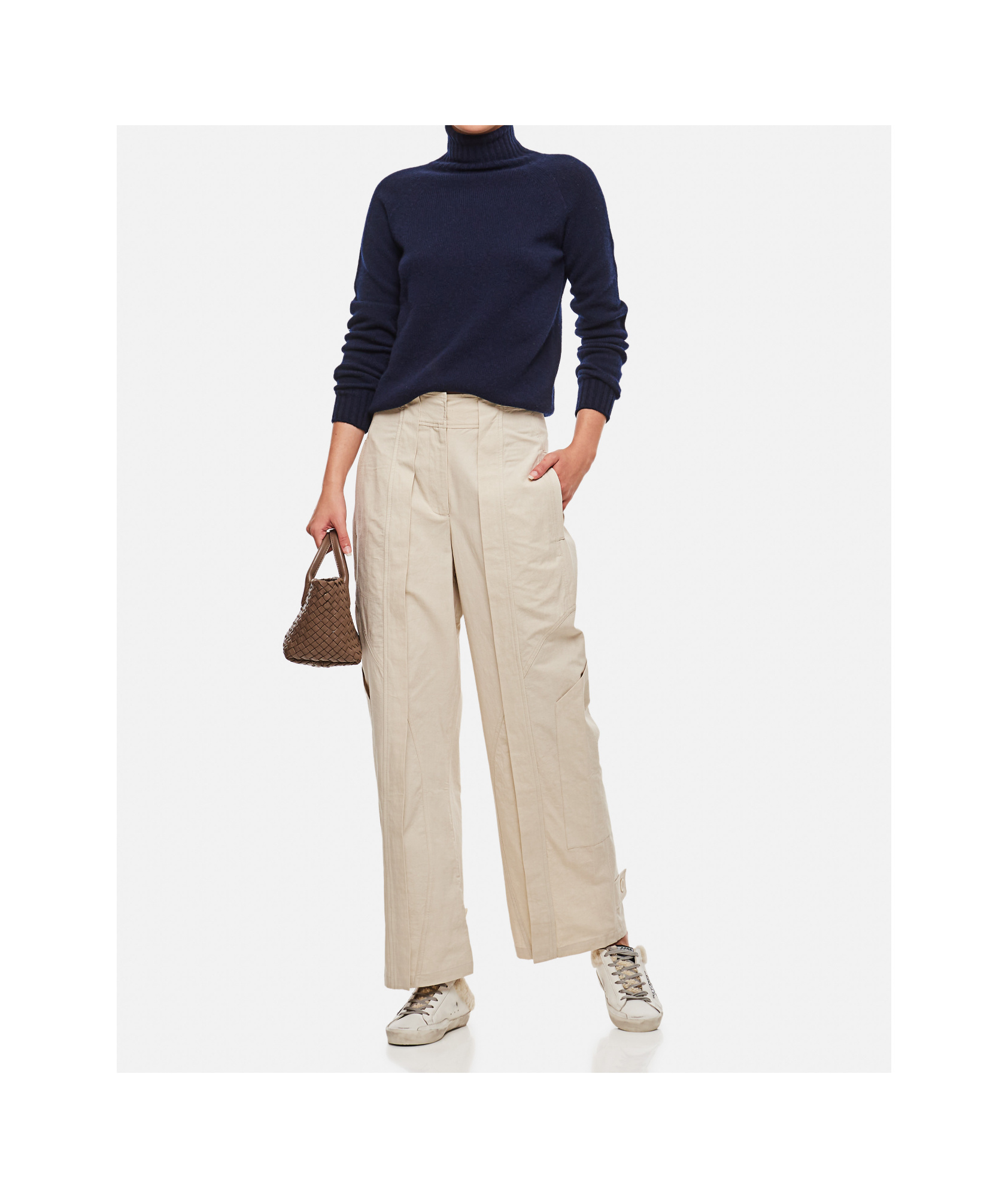Christopher Esber Cocosolo Wide-leg Cargo Trousers In Multi
