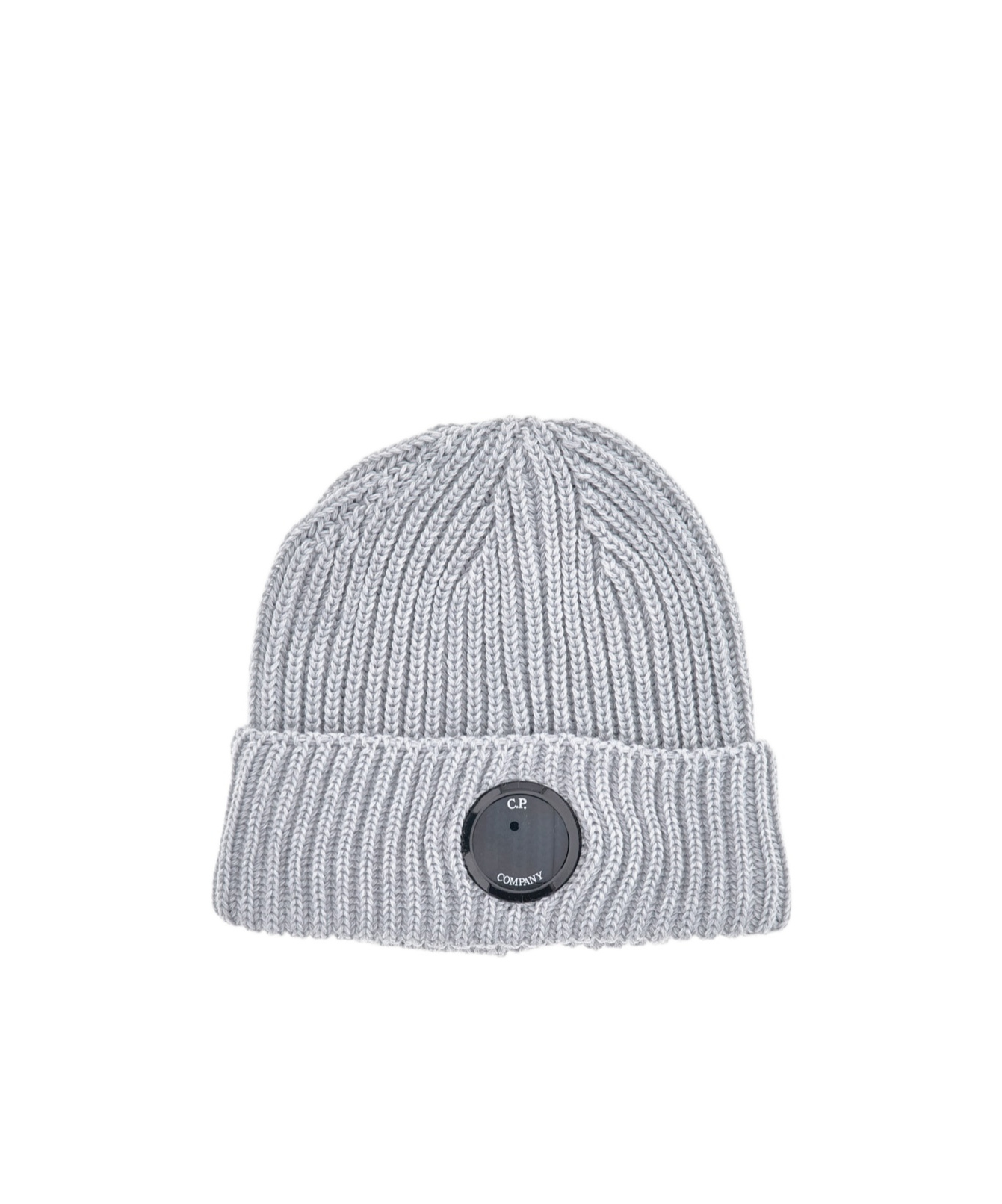 C.p. Company Wool Cap In Gray