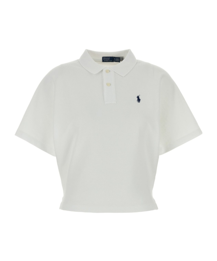 Polo Ralph Lauren Short-sleeved Polo Shirt In White