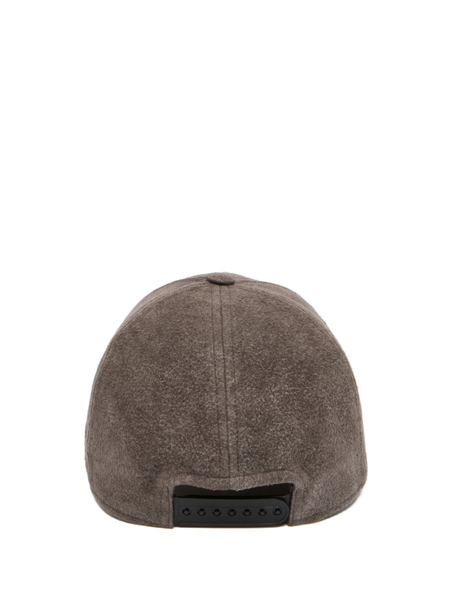 Rick Owens Drkshdw Embroidered Six-panel Baseball Cap With Curved Brim In Brown