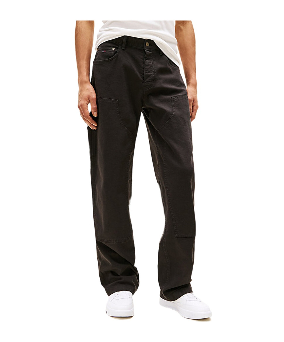 Tommy Hilfiger Belt Loops Jeans In Black