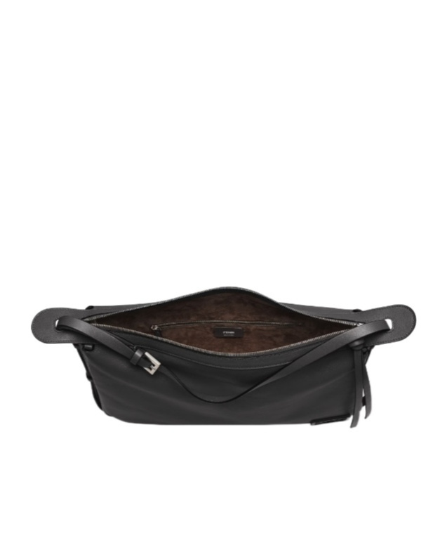 Fendi Simply  Large Shoulder Bag In Black