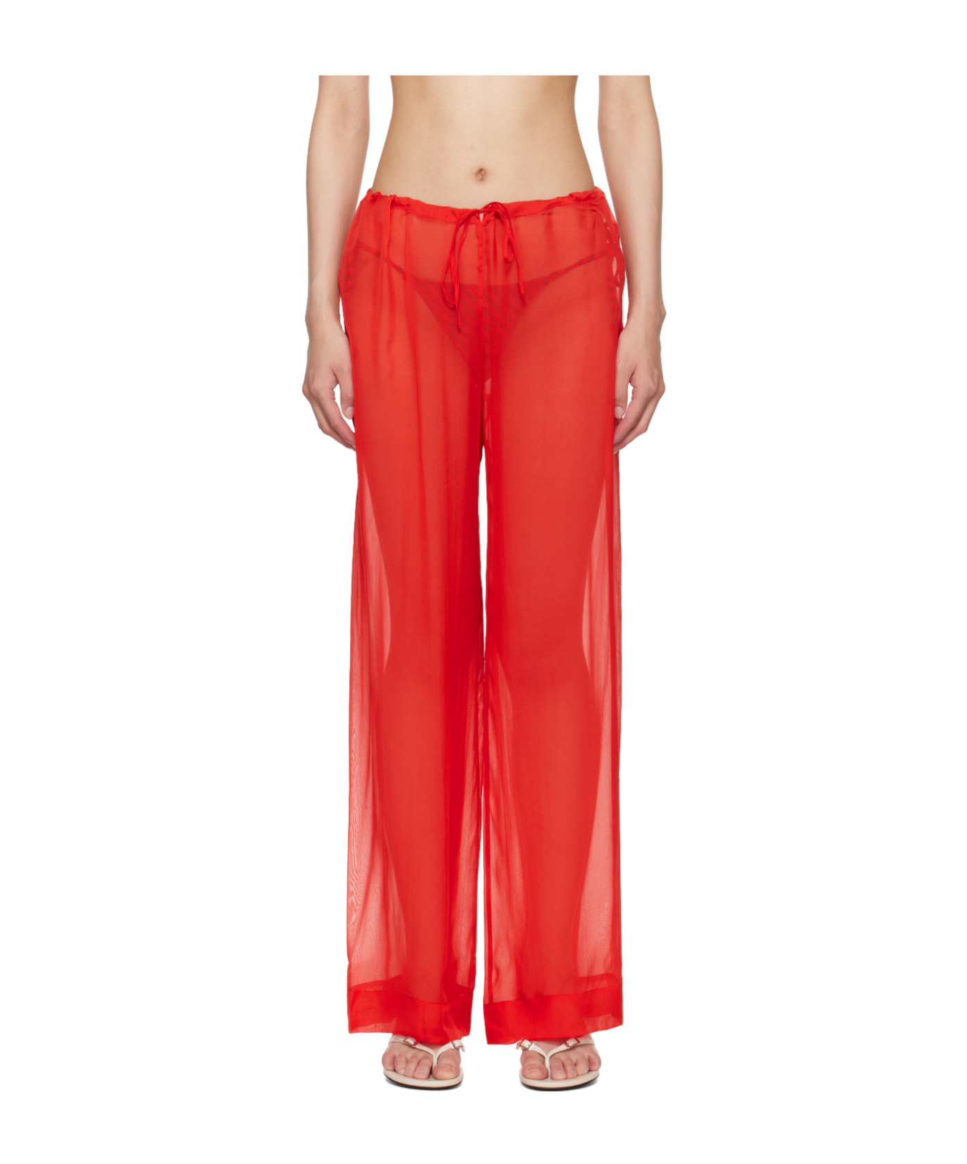 Paloma Wool Drawstring Casual Pants