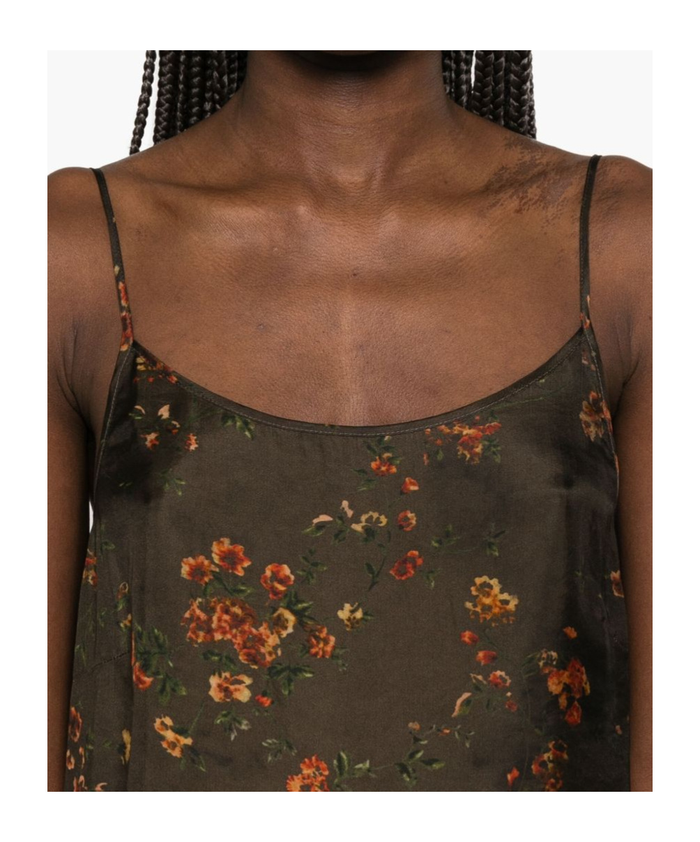 Uma Wang Anaya Dress Woman Gbrown In Brown