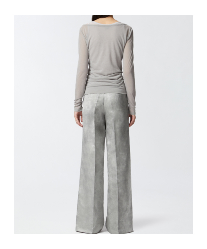 Shop Pinko Layered T-shirt In Gray