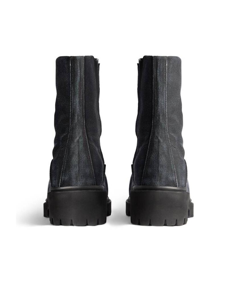 BALENCIAGA MEN'S STOMPER BOOTIE IN BLACK
