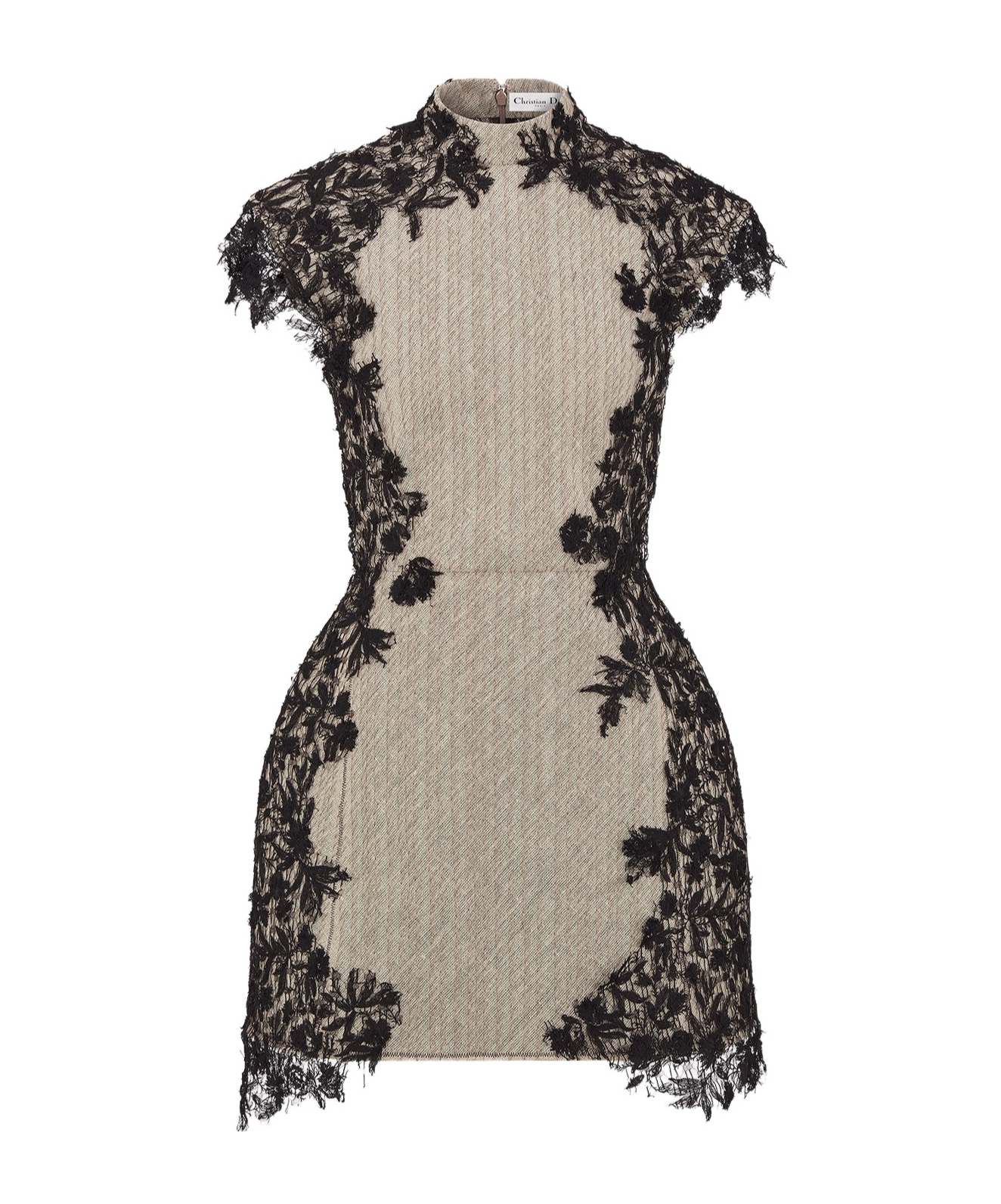 Dior Short Flared Dress In Multi