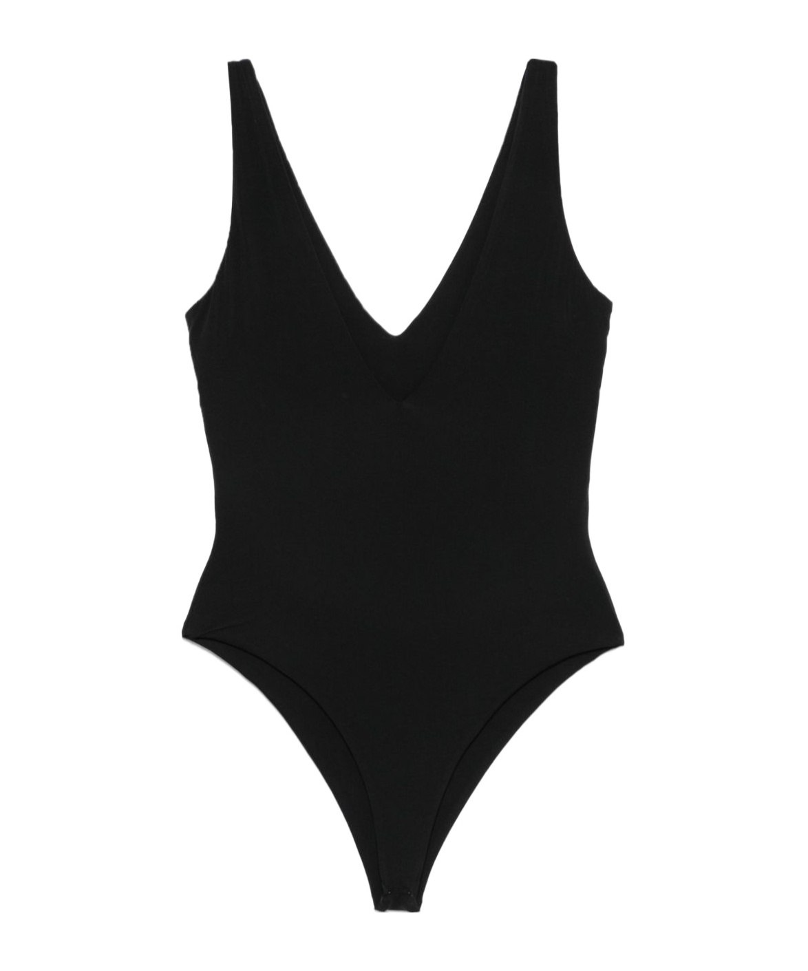 Entire Studios V-neck Bodysuit In Black