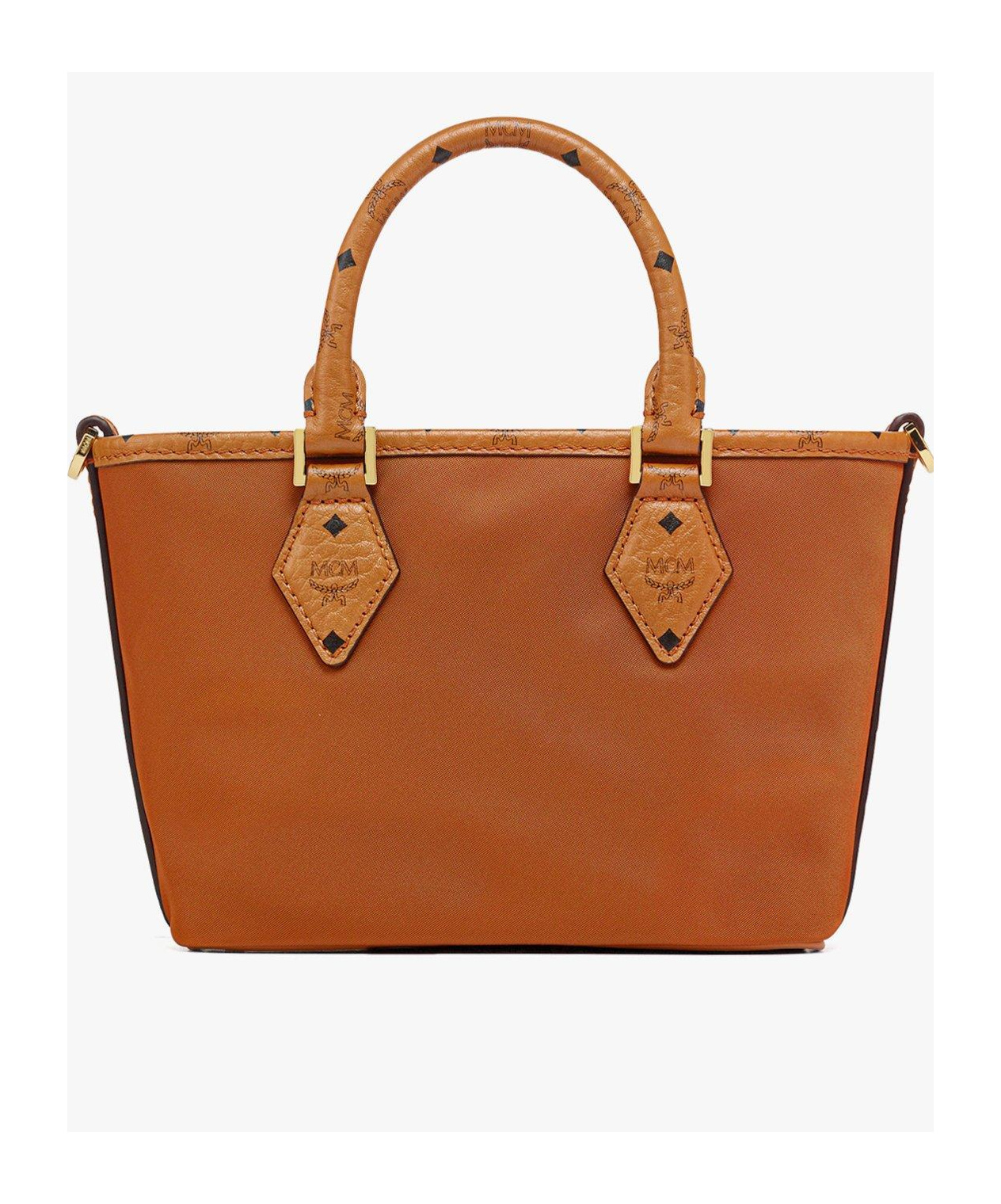 Mcm Aren Shoulder Bag In Brown