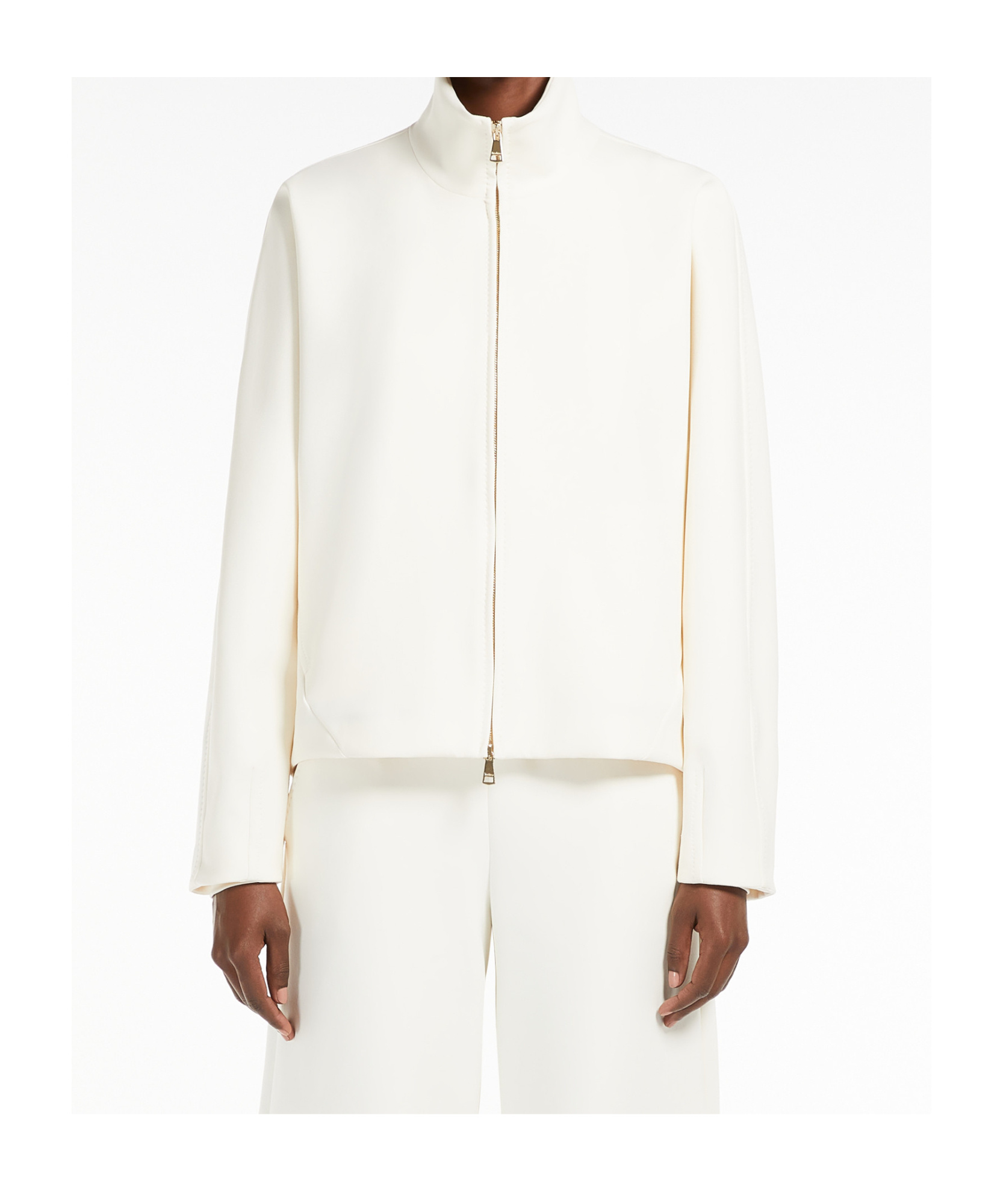 Max Mara Sweat Shirt In White