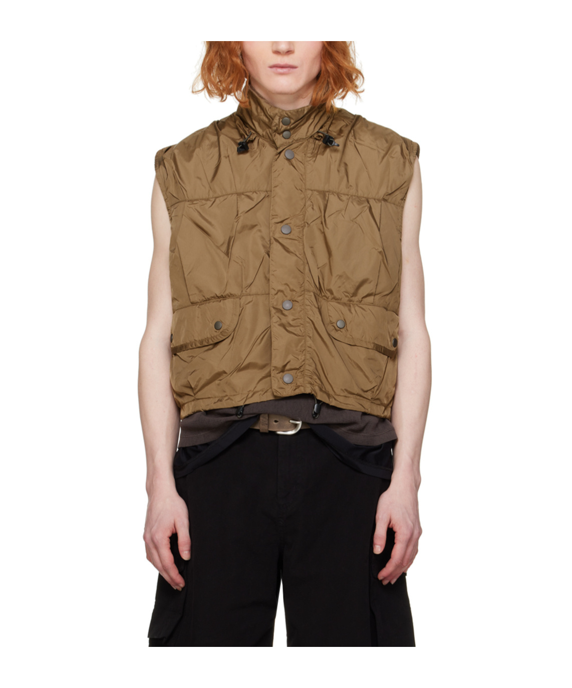 Our Legacy Taupe Exhale Vest In Brown