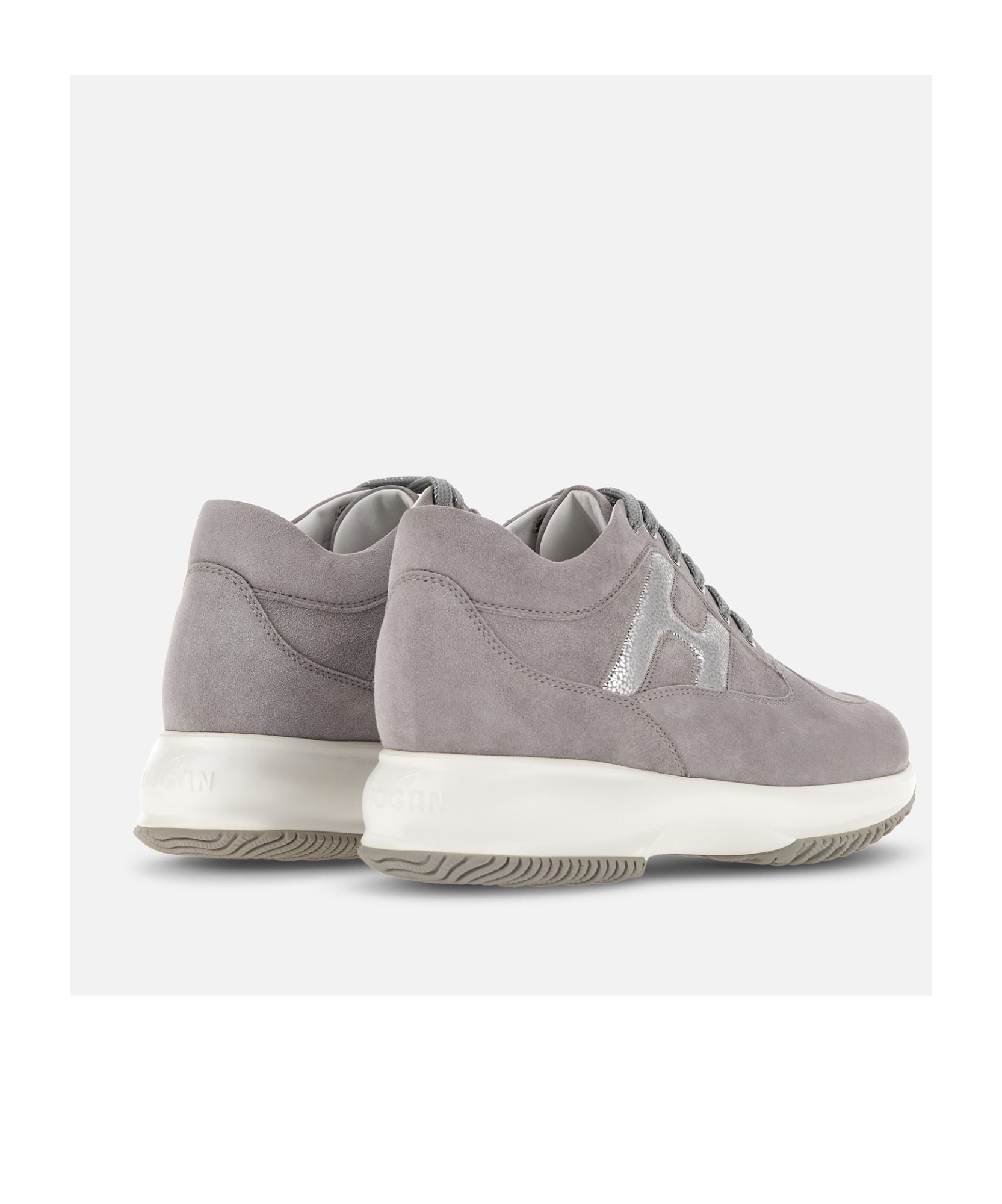 Hogan Interactive Sneakers In Gray