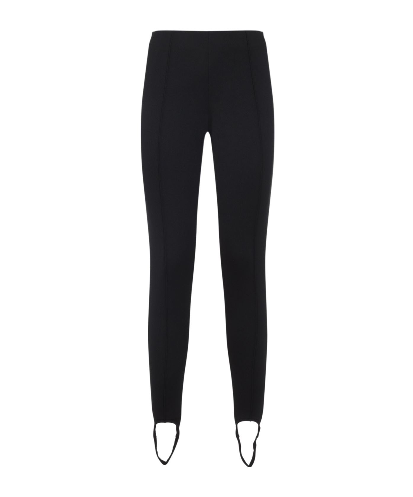 The Frankie Shop Stirrup-style Leggings With High Waist In Black