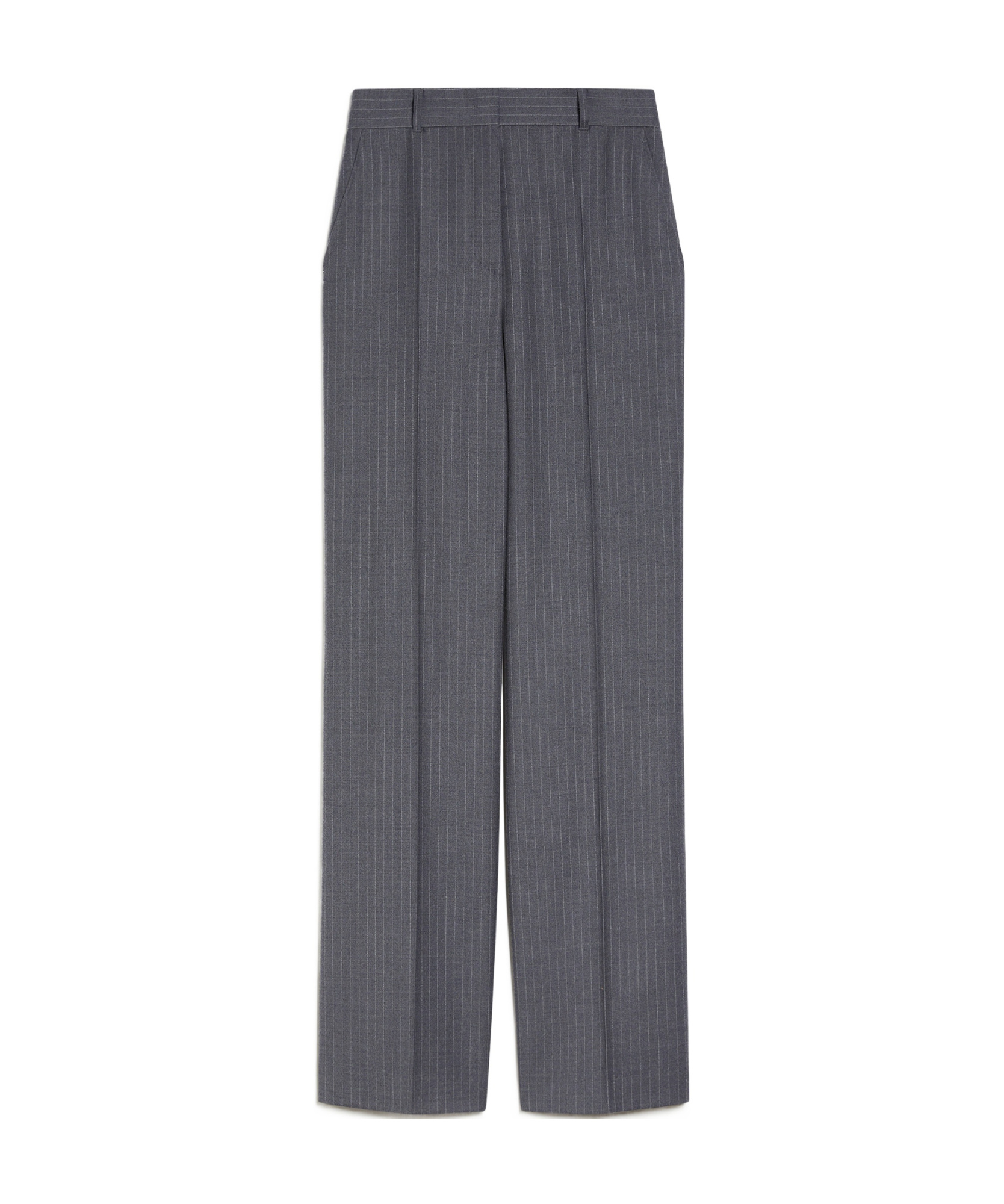 Max Mara Studio Gong Trouser Grey In Gray