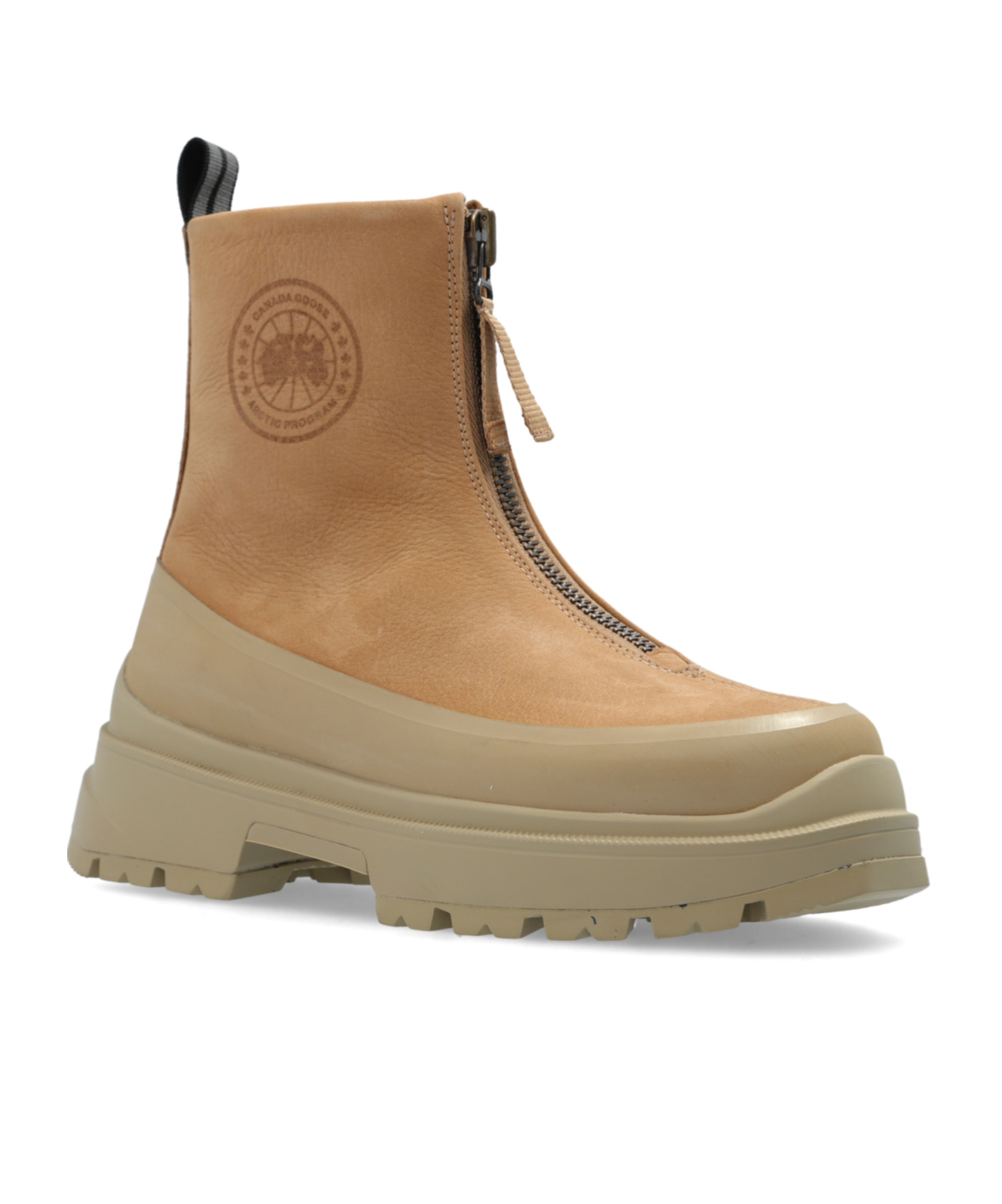 Canada Goose Zip-detail Ankle Boots In Brown