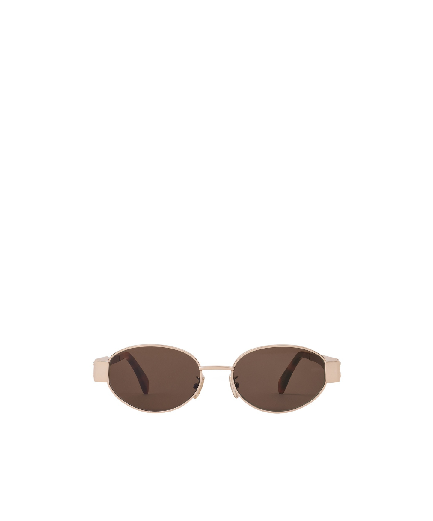 Celine Logo Sunglasses In Green