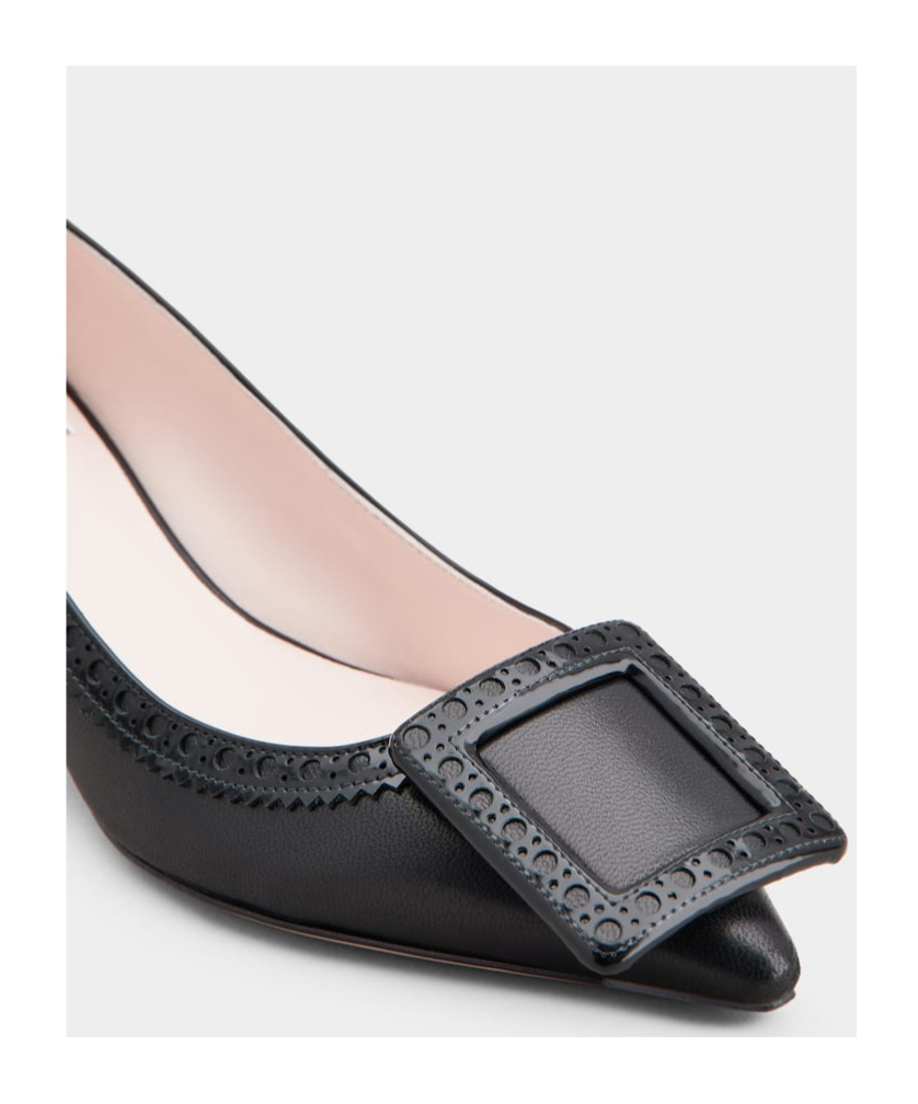 ROGER VIVIER VIV' IN THE CITY PUMPS IN LEATHER