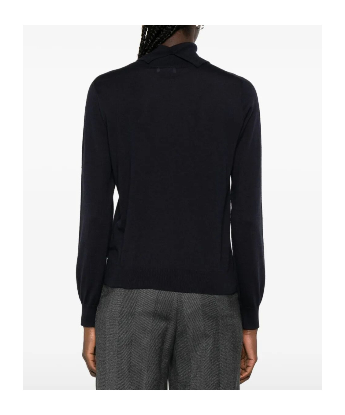 Peserico Stud-embellished Sweater In Black