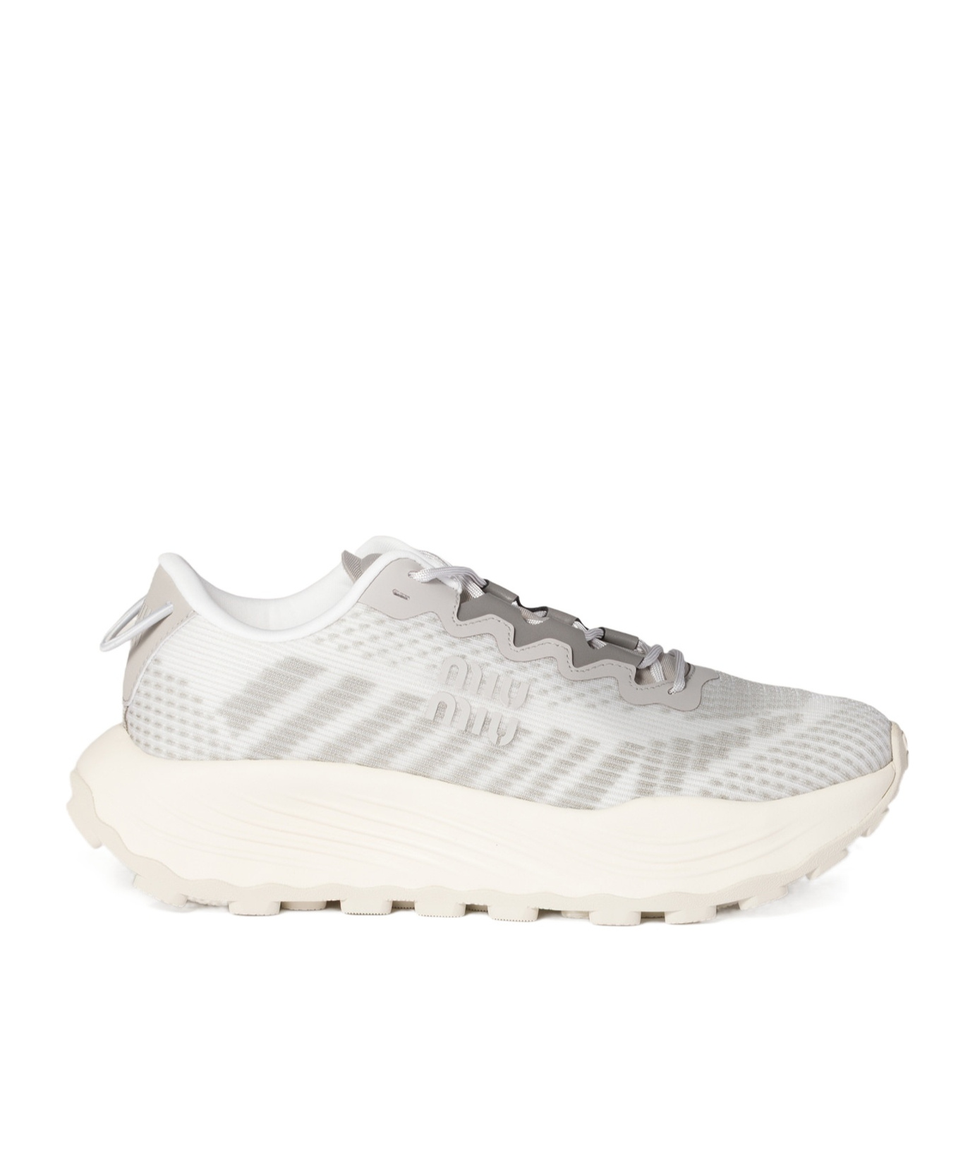 Miu Miu Technical Fabric Sneakers In Multi
