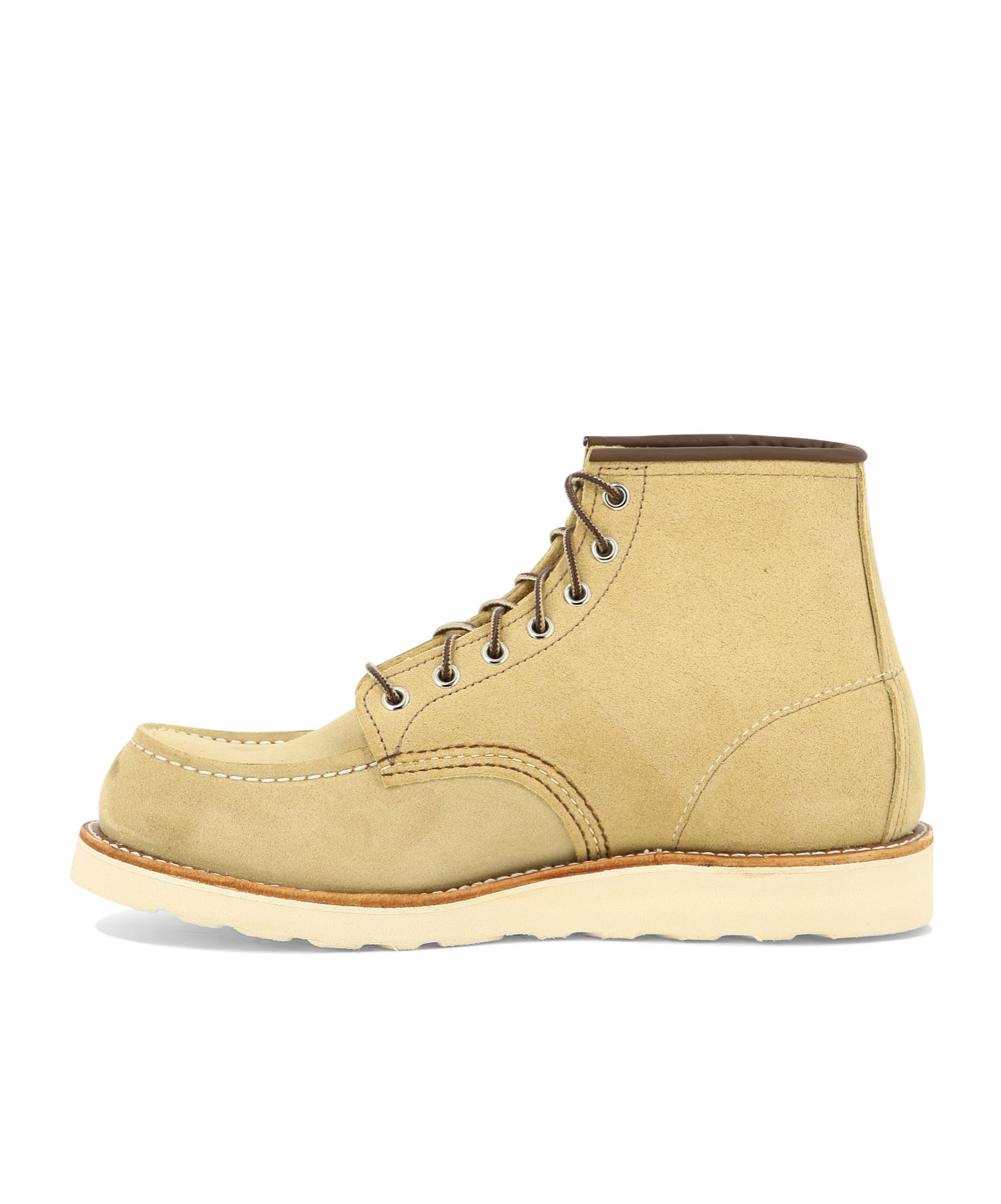 Red Wing Shoes Round-toe Suede Ankle Boots In Nude