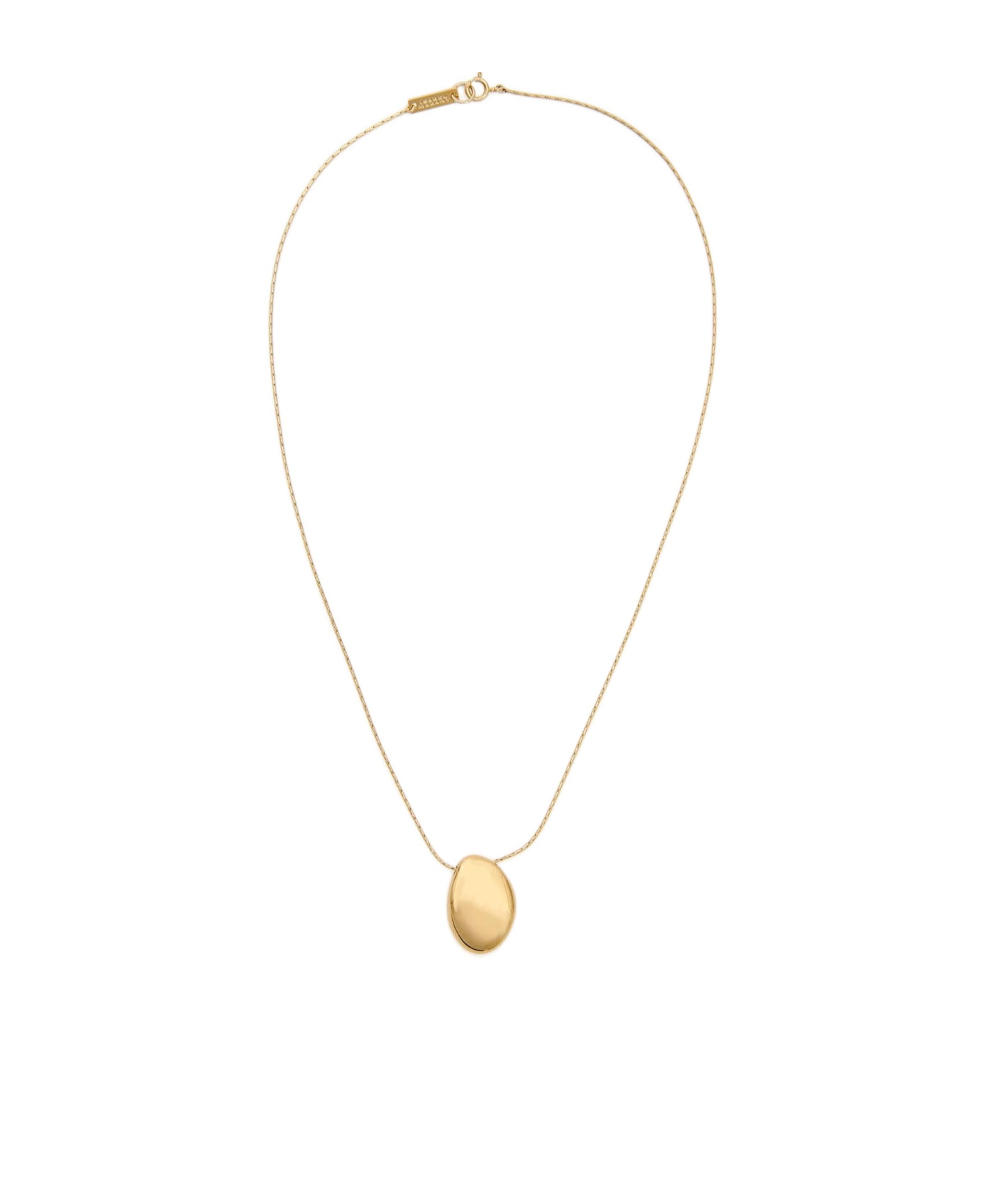 Isabel Marant Pendant Necklace In Yellow