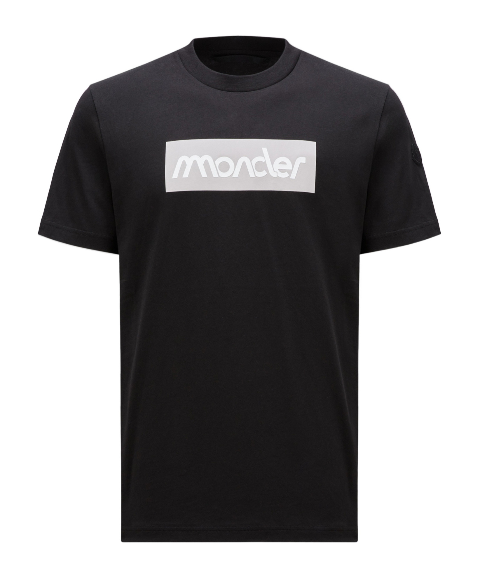 Moncler Logo T-shirt In Black