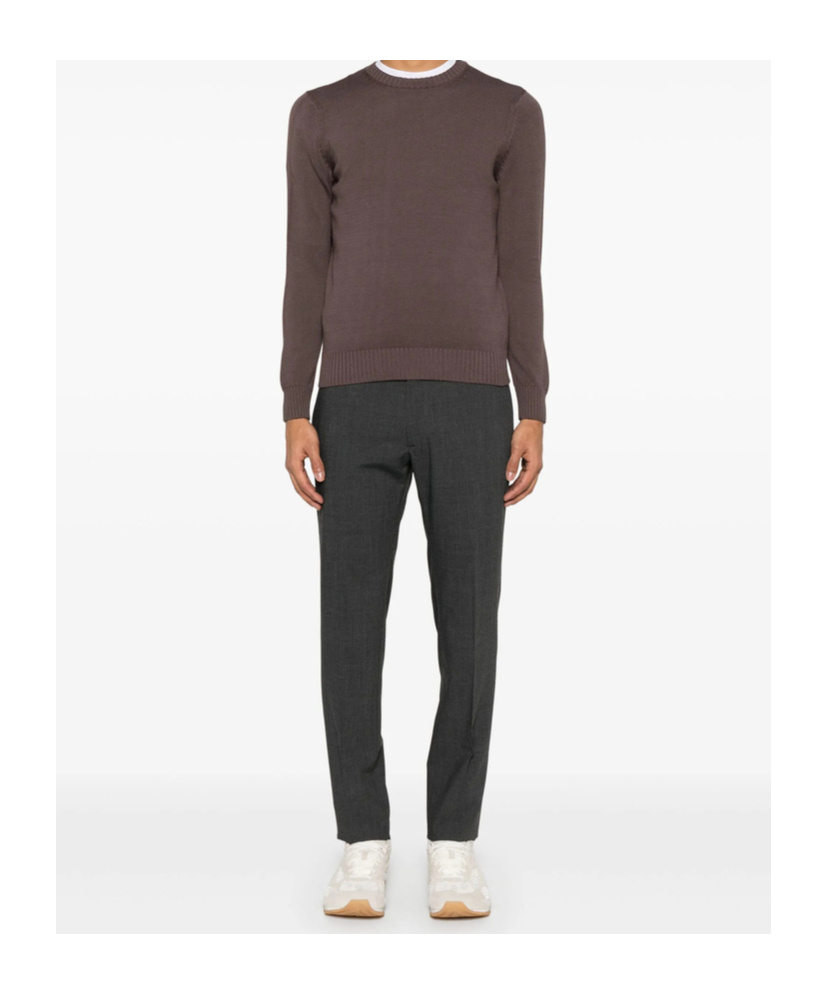 Incotex Belt-loop Casual Pants In Black