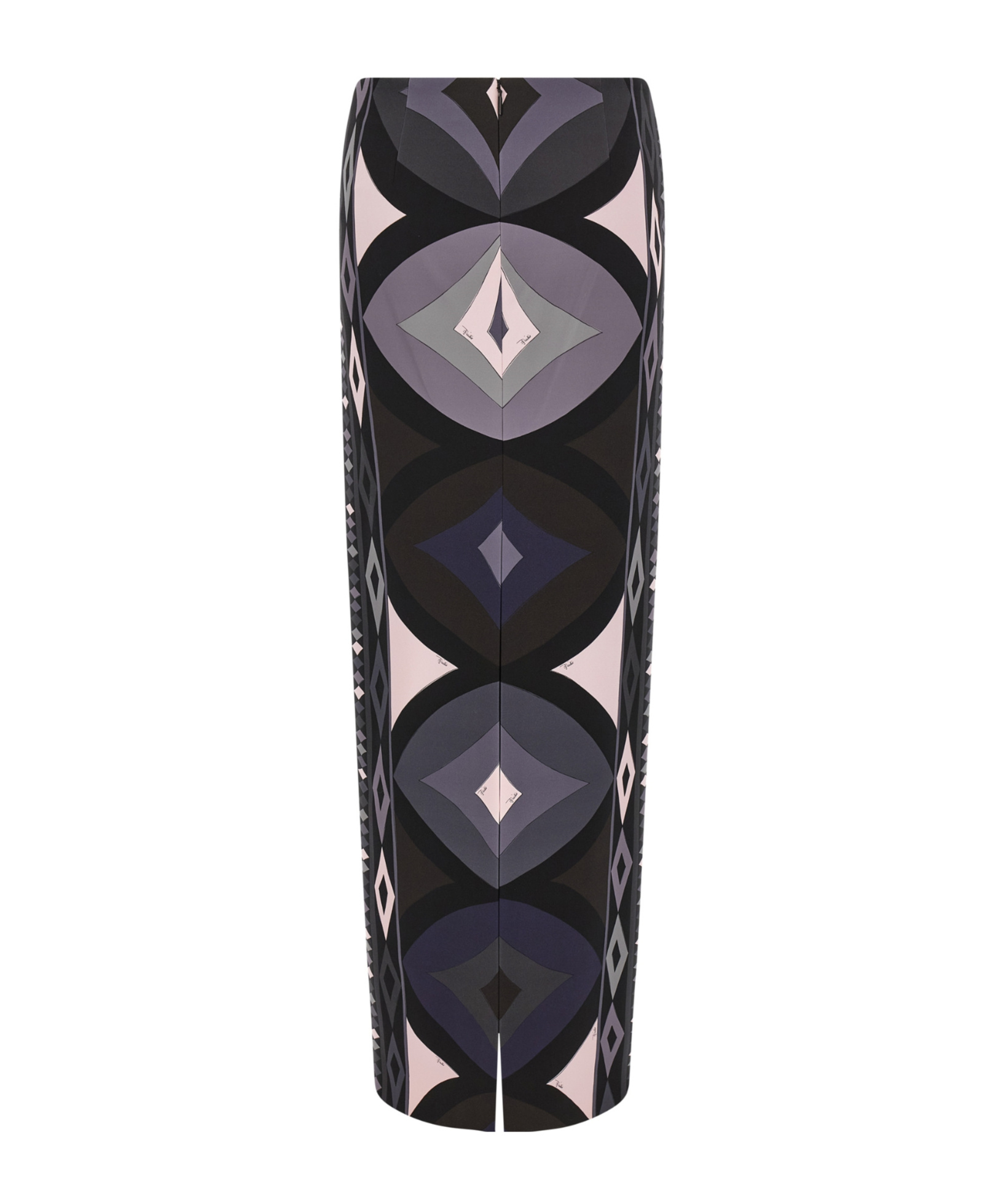 Pucci Iride-print Maxi Skirt In Blue