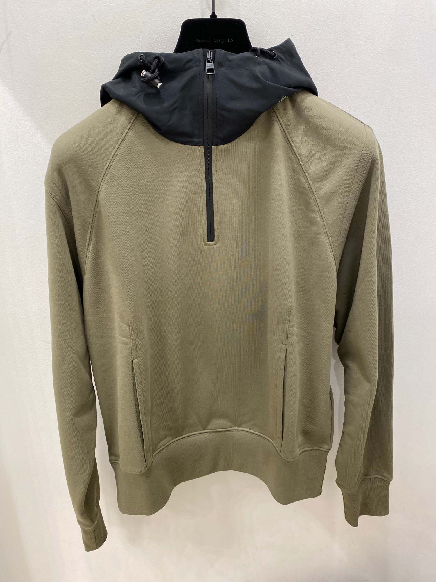 ALEXANDER MCQUEEN LONG-SLEEVED HOODED HOODIE