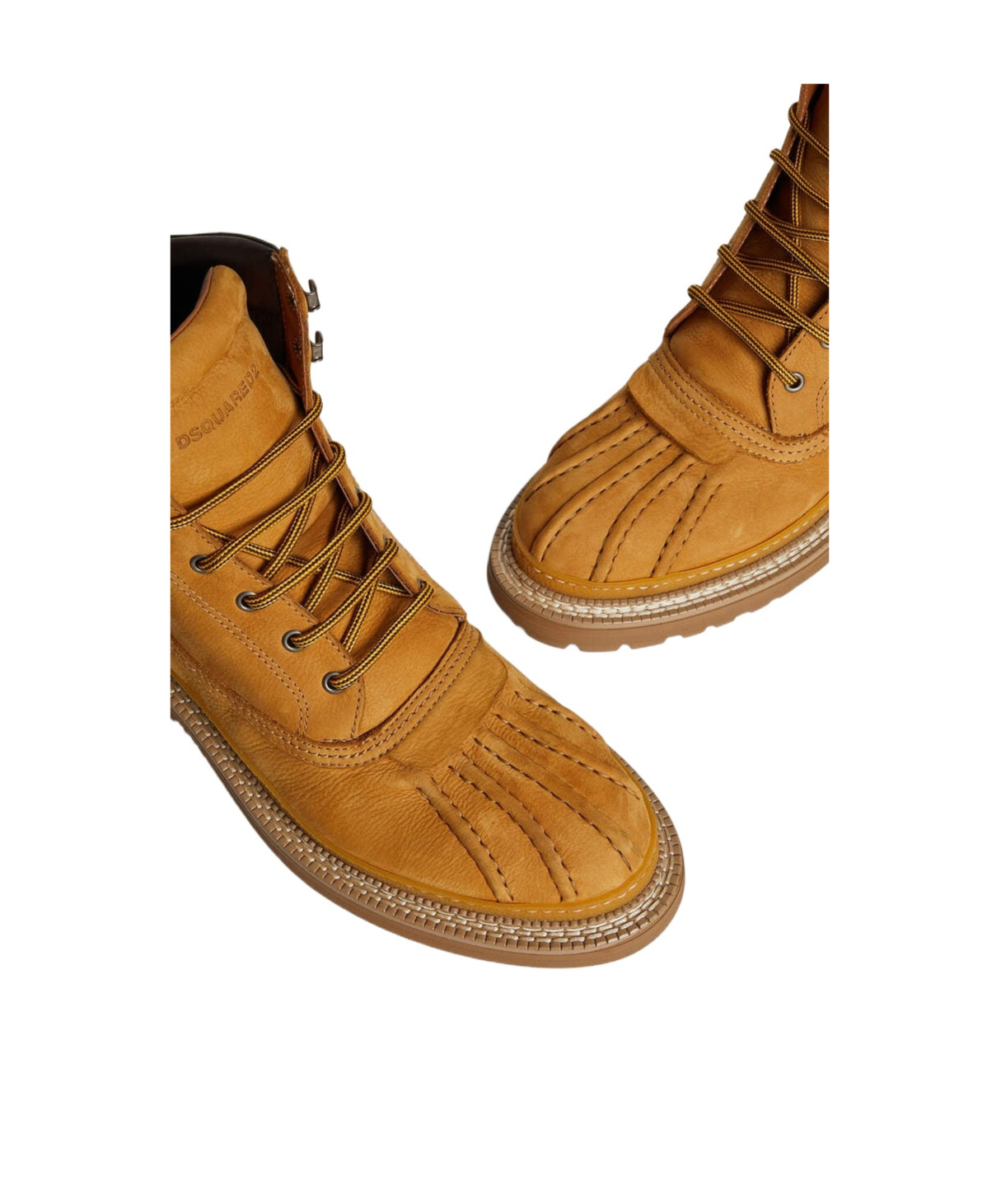 Dsquared2 Army Combat Boots In Brown