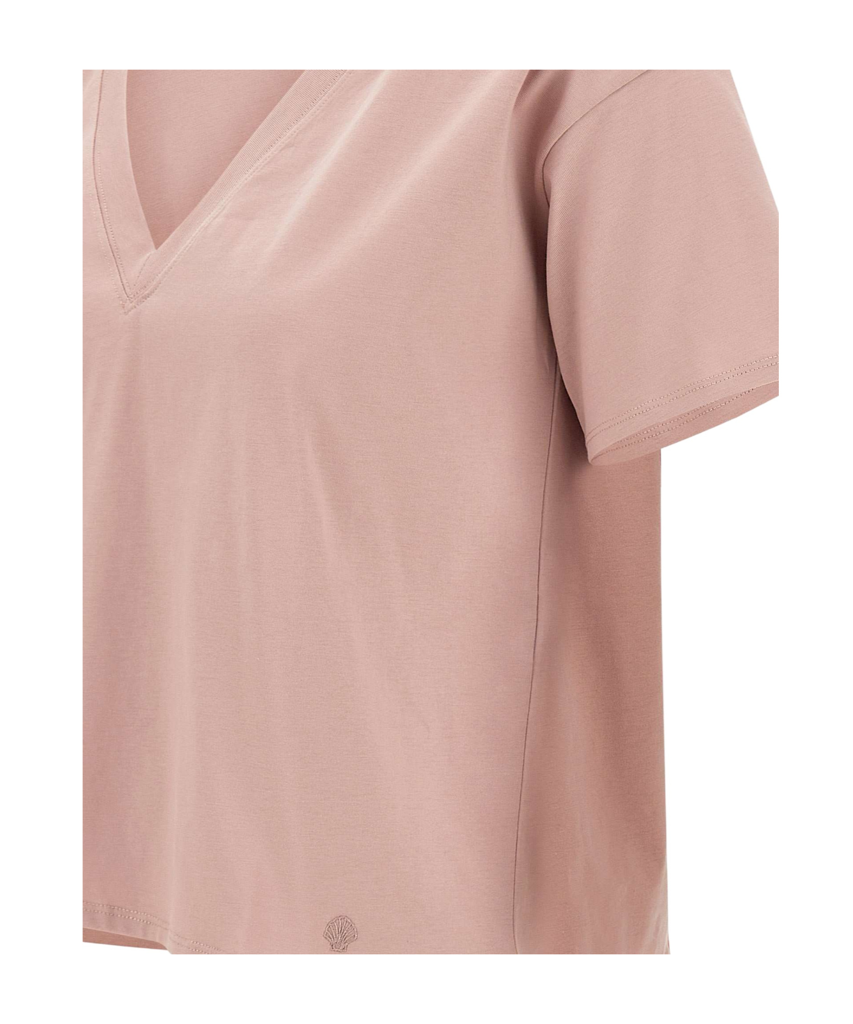 Loulou Studio Short-sleeved T-shirt In Nude