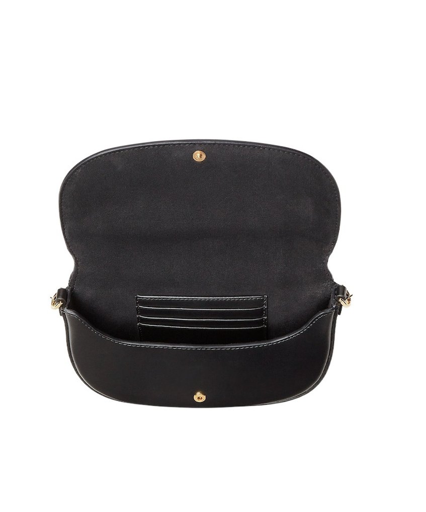 Fendi Graphy Wallet On Chain In Black