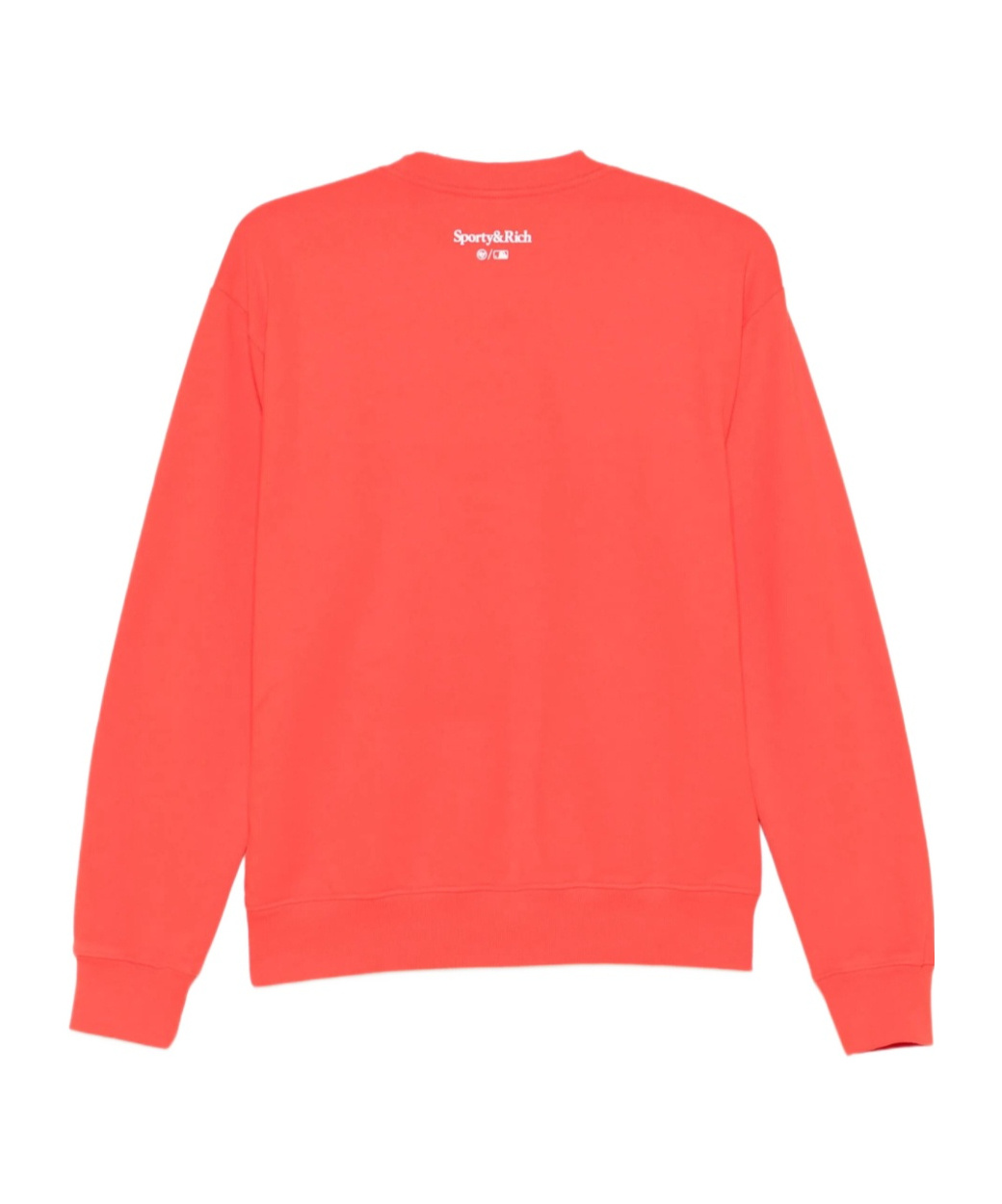 Sporty And Rich Long-sleeved Sweater In Red