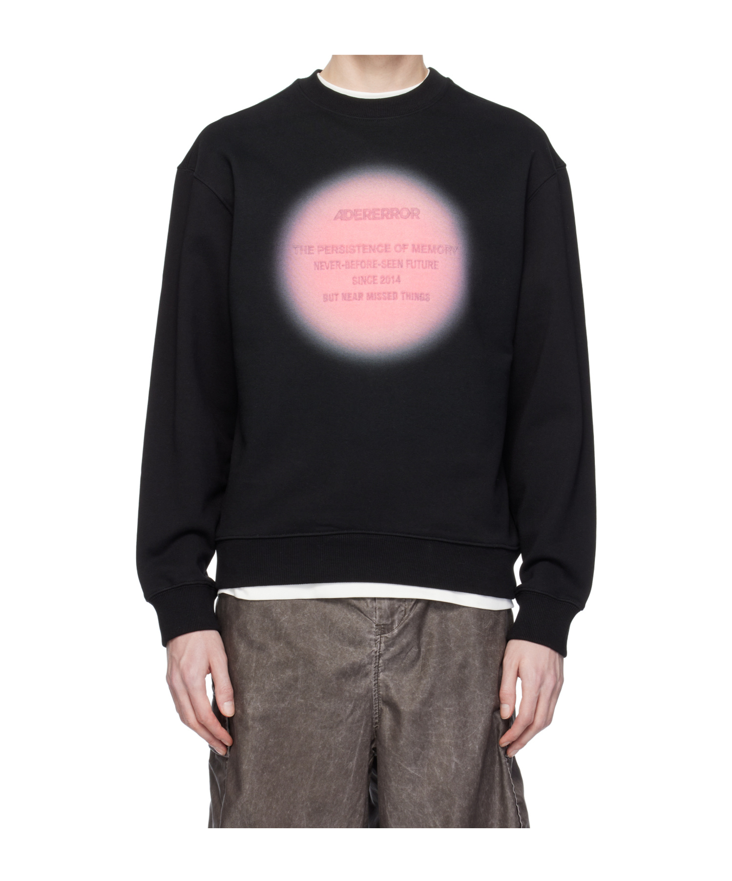 Ader Error Black Eternity Product. 34 Sweatshirt In Black