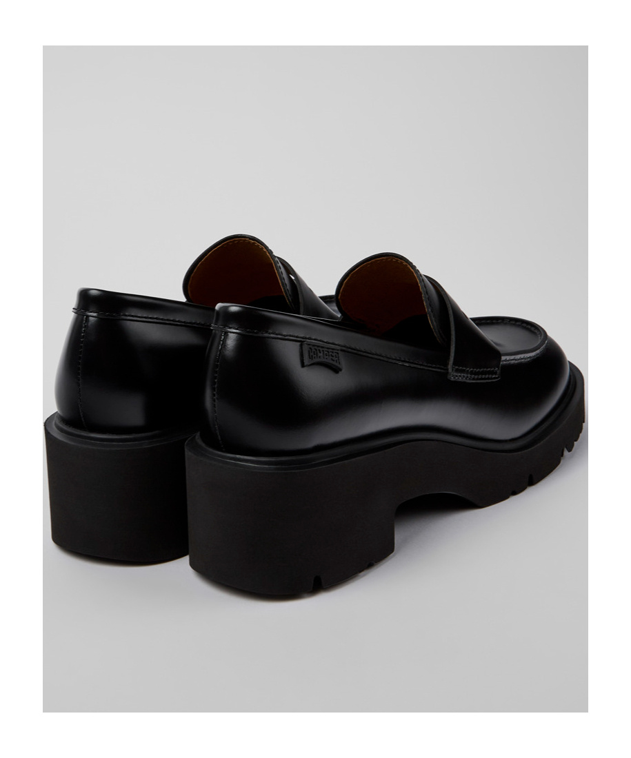 Camper Slip-on Loafer Shoes In Black