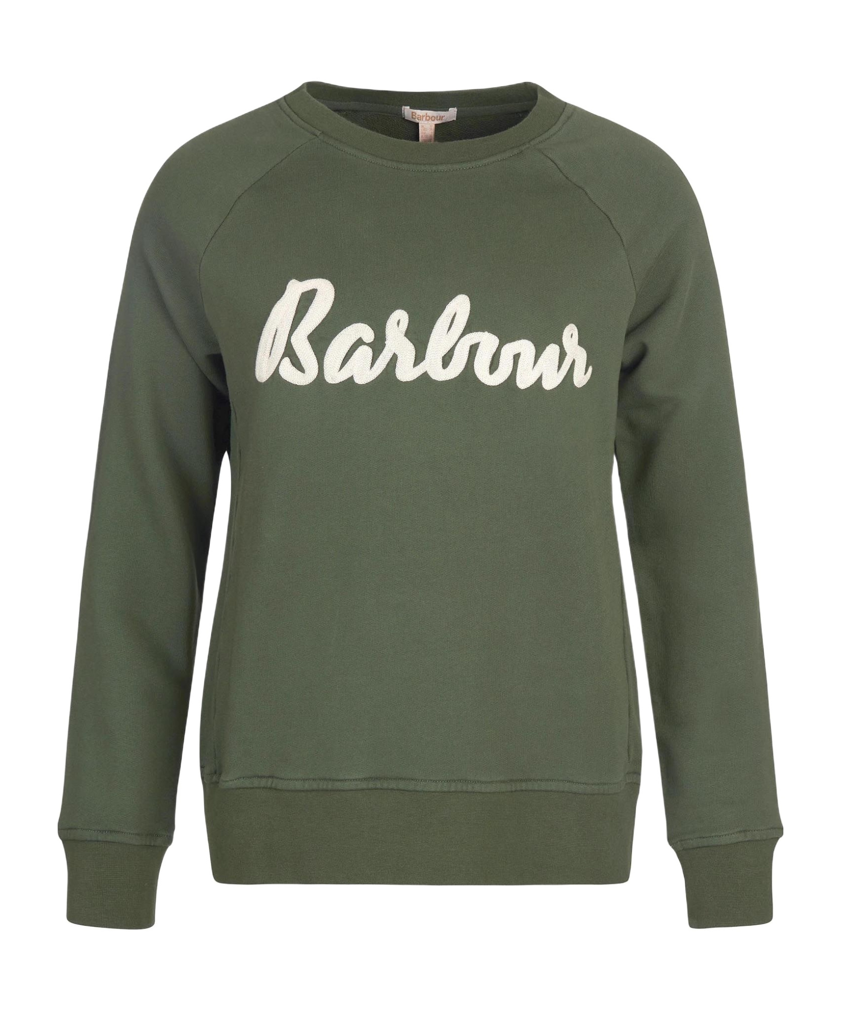 Barbour Long-sleeved Sweater In Green