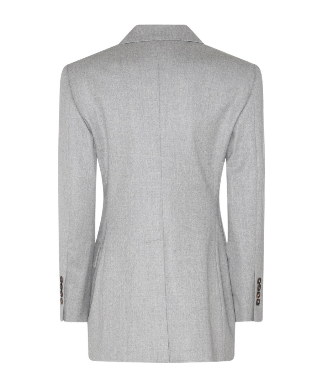Brunello Cucinelli Single-breasted Button-fastening Blazer In Gray