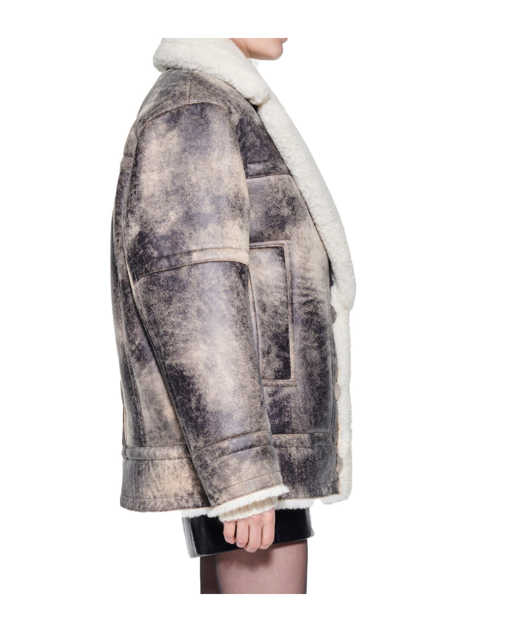 Stand Studio Louisa Grey Jacket In Gray