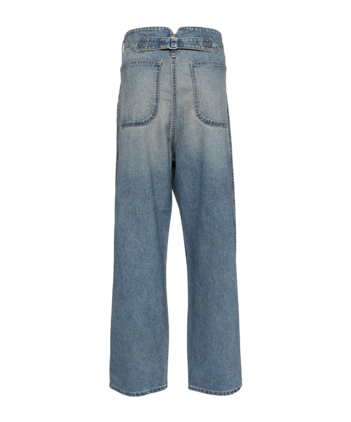 Junya Watanabe Ripped Jeans In Gray
