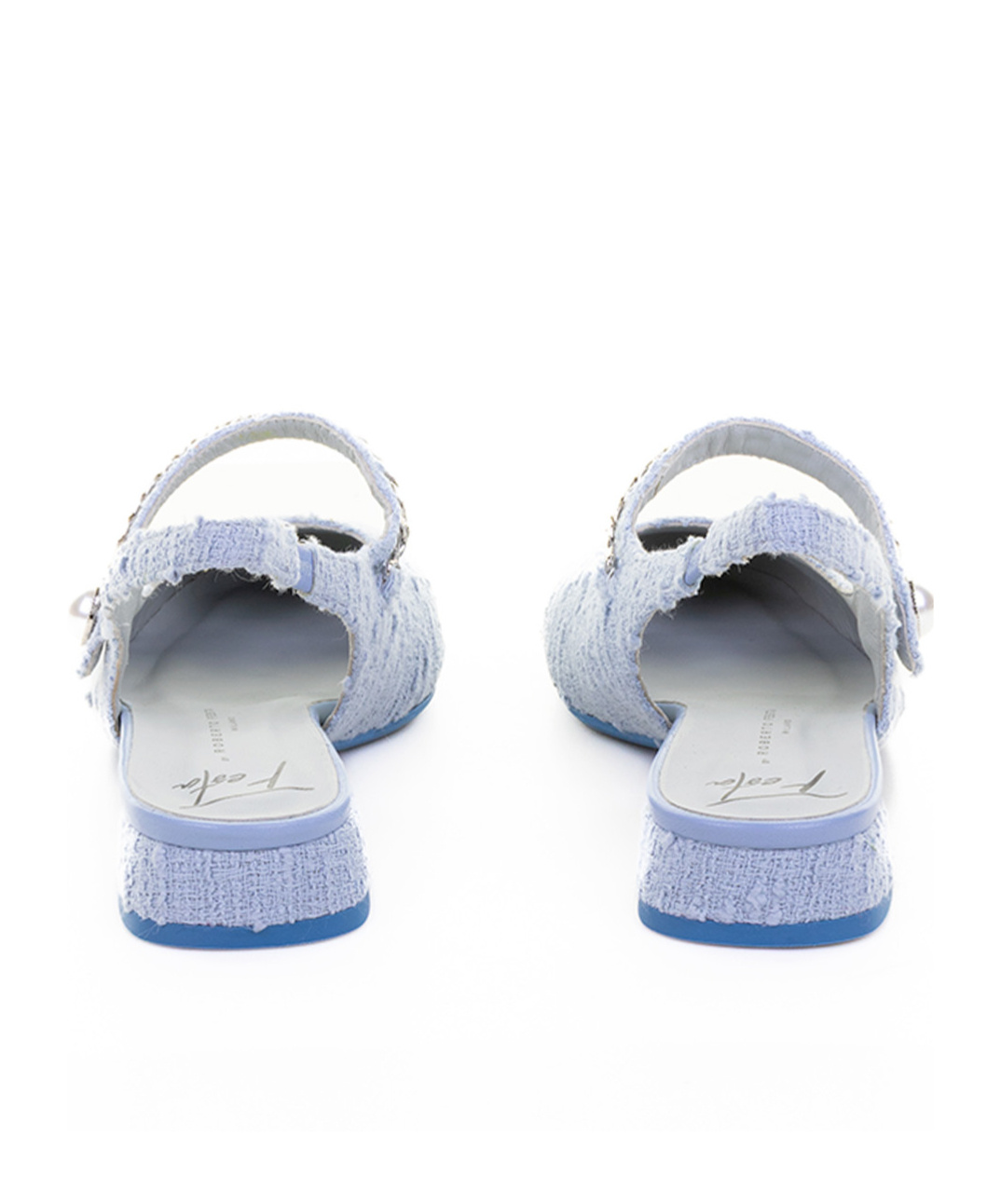 ROBERTO FESTA SLINGBACK FLAT SANDALS 