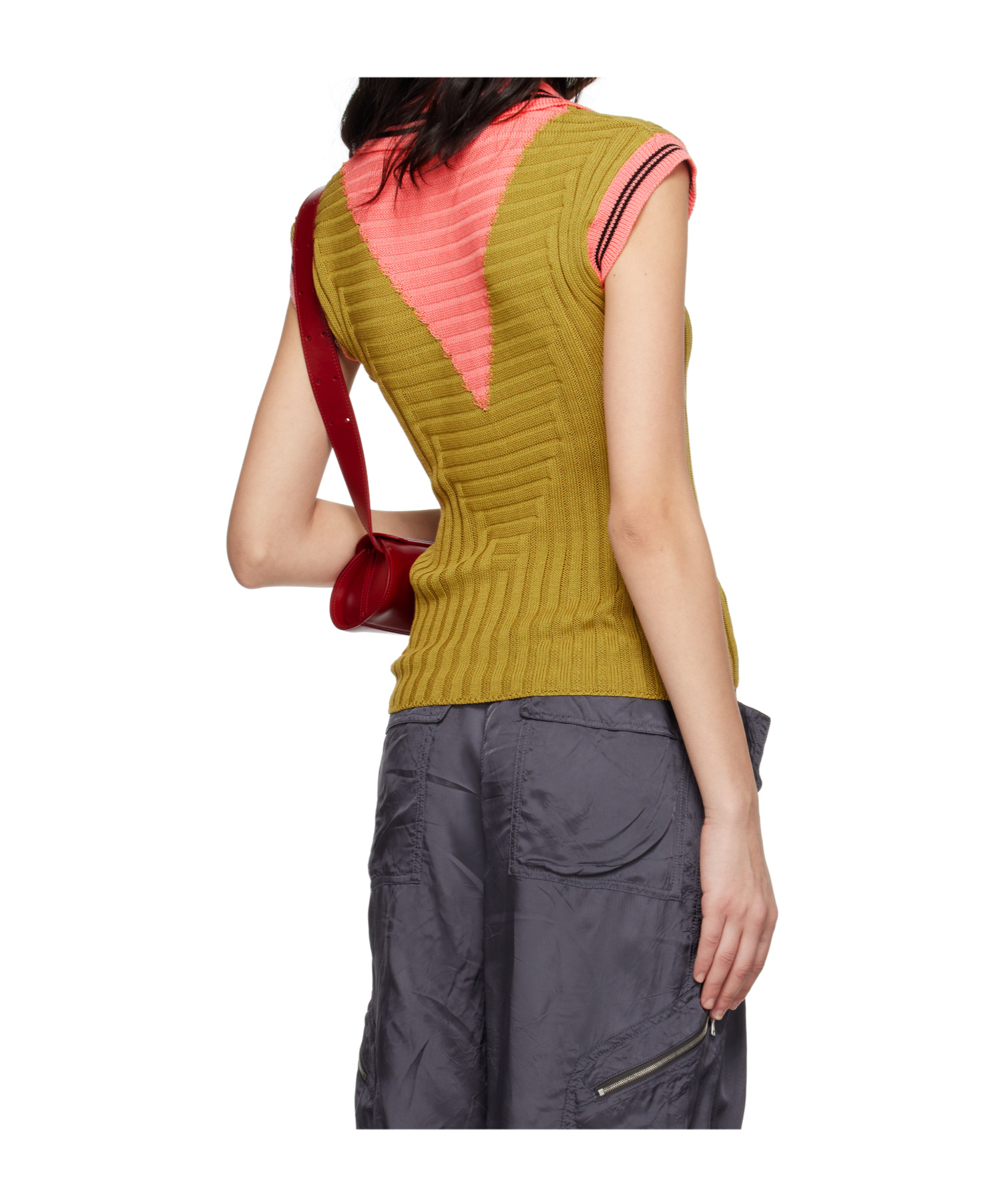 Kiko Kostadinov Sleeveless Sweater In Multi
