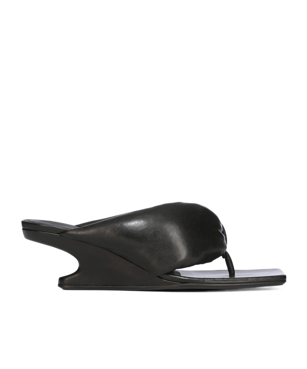 Rick Owens Thong Cantilever 45 In Black