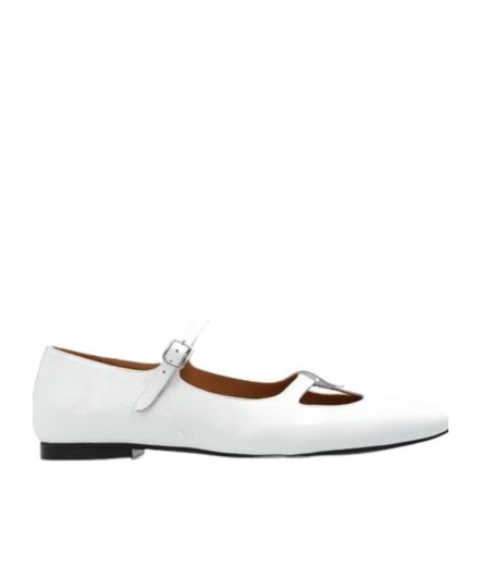 Apc A.p.c. Katie Ballet Flats In White