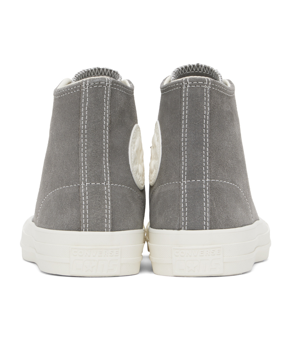 Converse High Help Casual Shoes In Gray