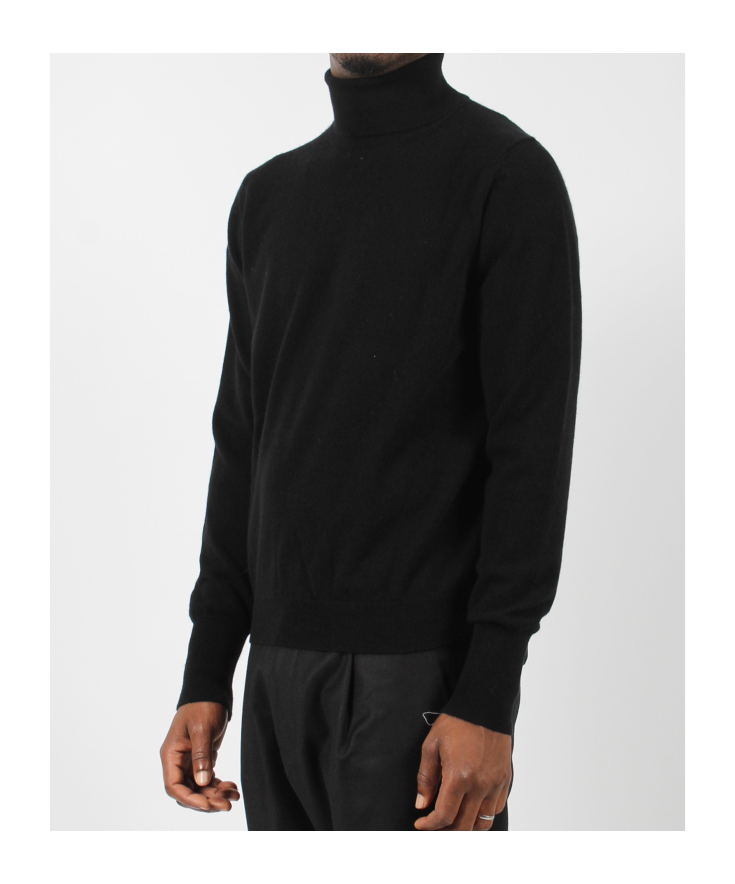 Drumohr Turtleneck Sweater In Black