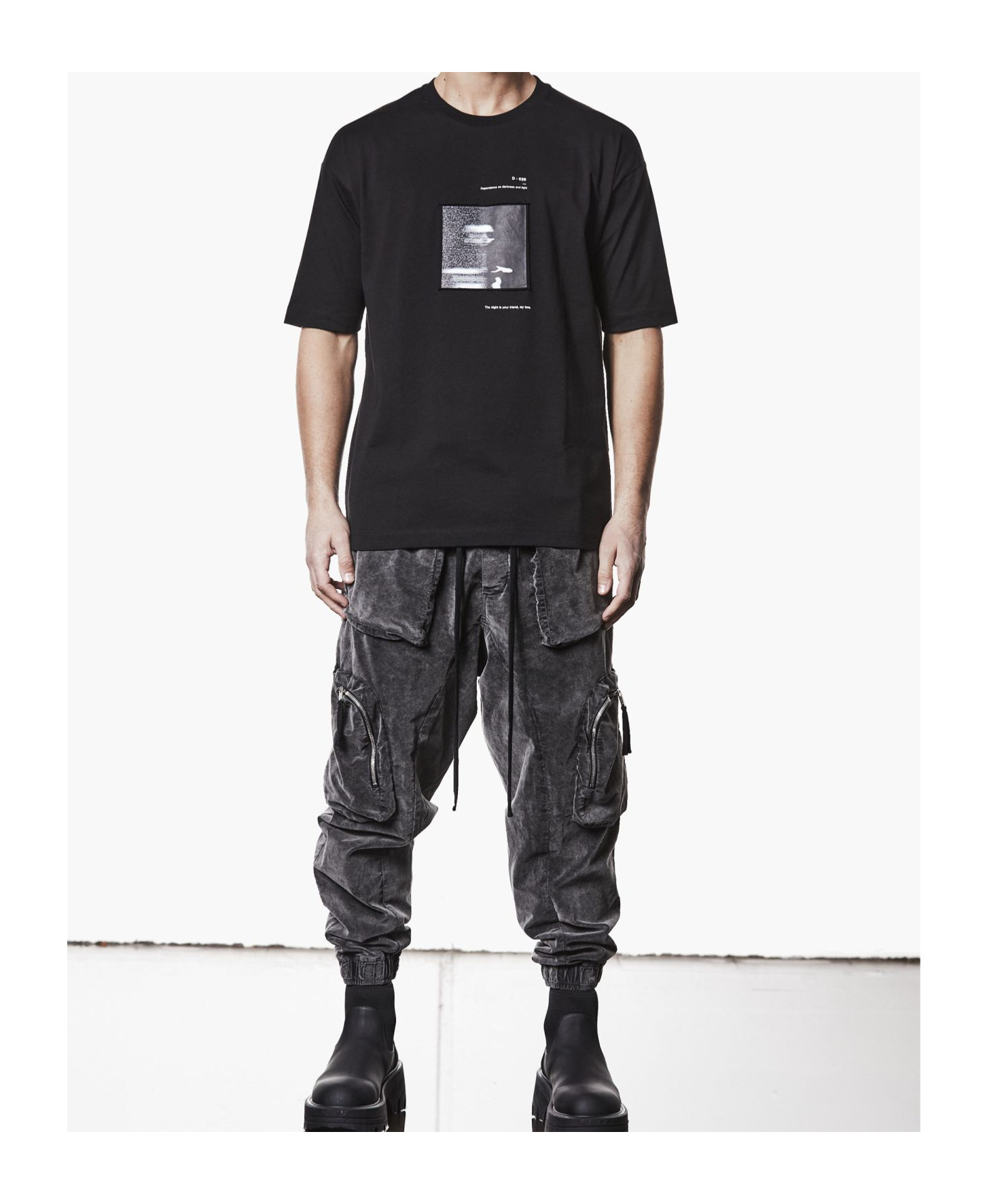 Thom Krom D-029 T-shirt In Black