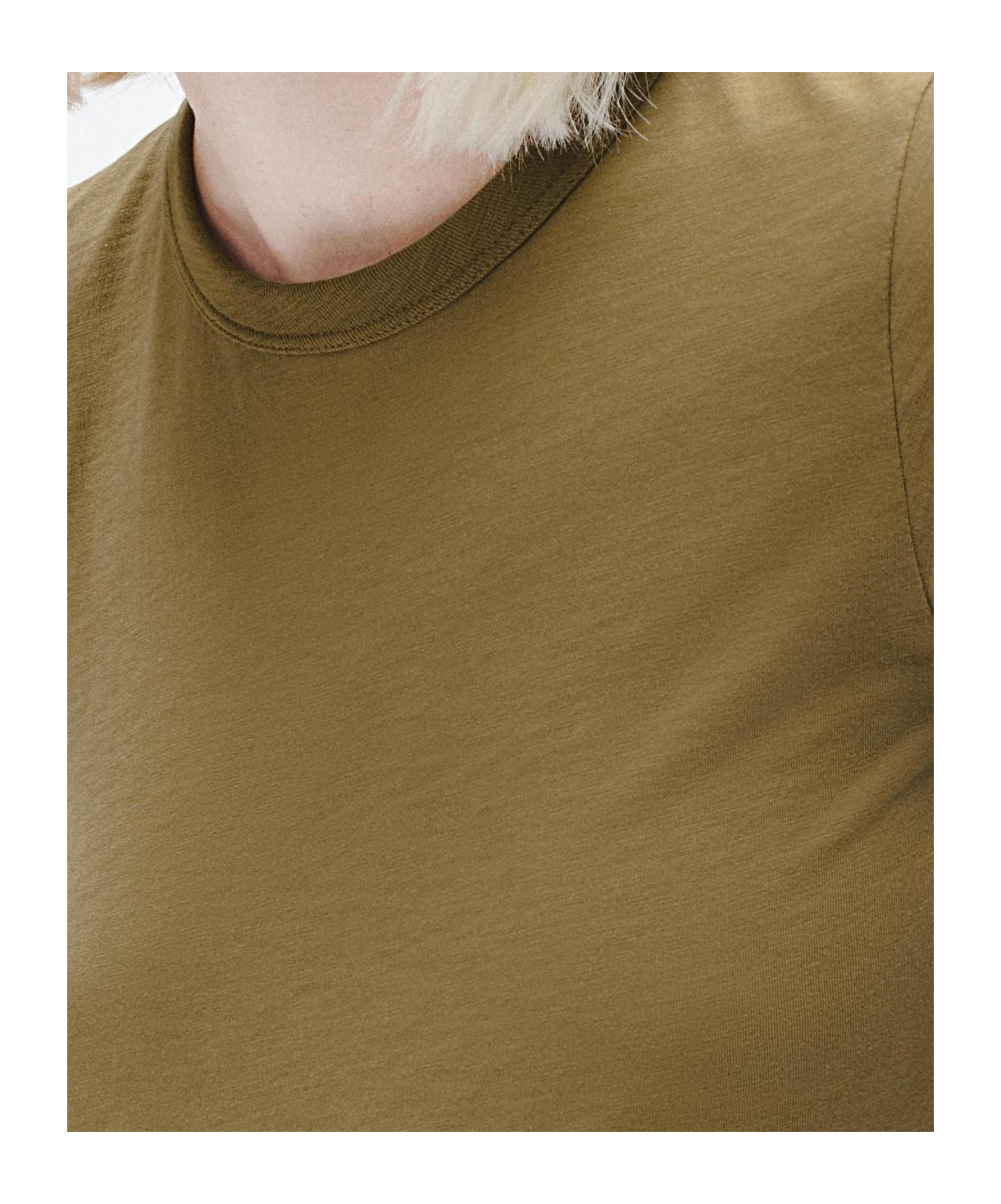 Rag & Bone Short-sleeved T-shirt In Military Olive