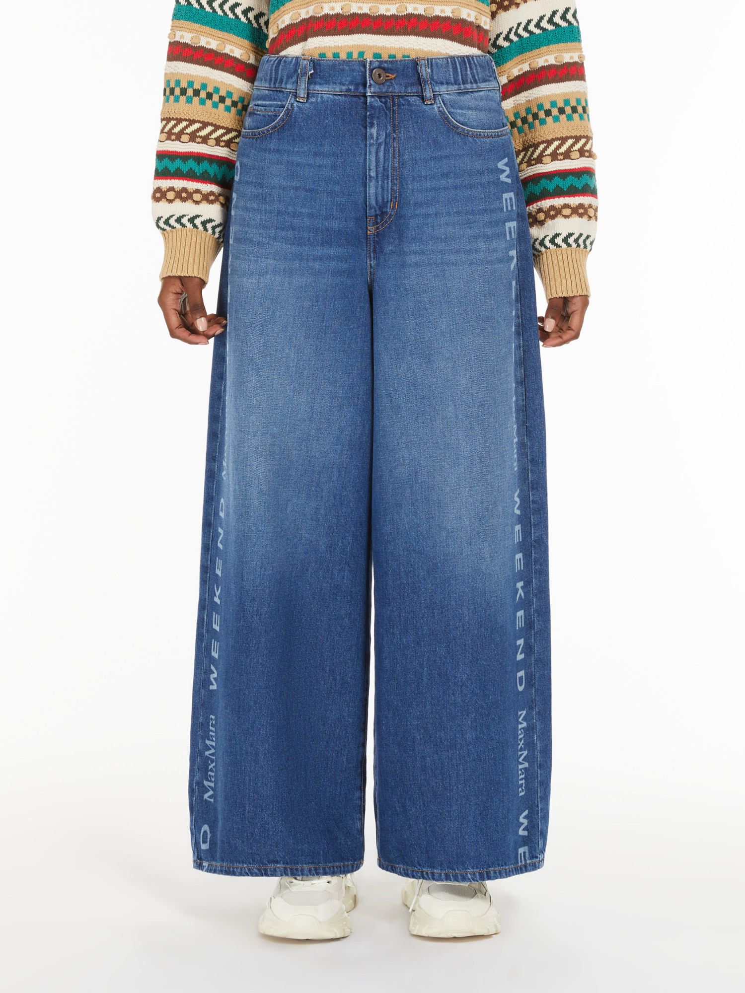Weekend Max Mara Belt-loop Jeans In Blue