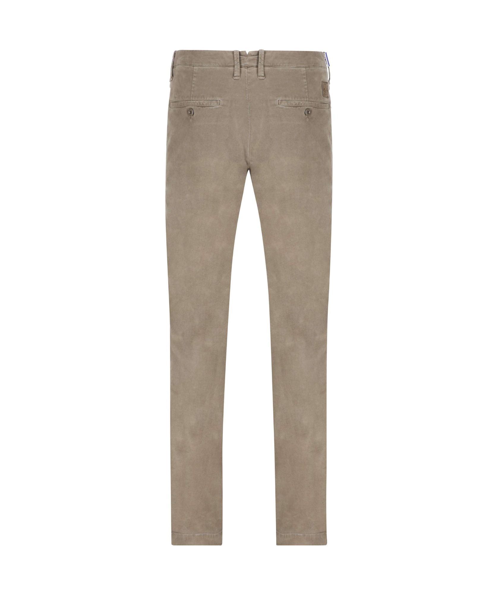 Jacob Cohen Linen And Cotton Trousers In Nude