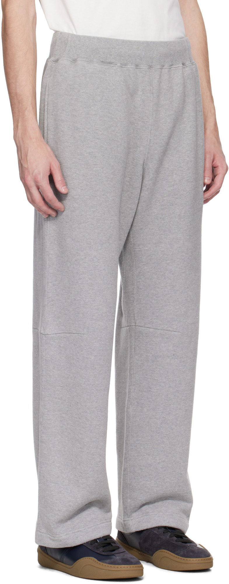 Ambush Wide-leg Sweatpants In Grey